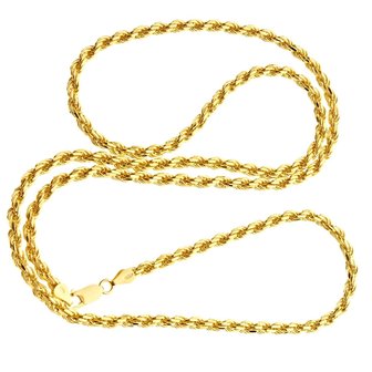 925 Sterling Silver Rope Chain 4 MM