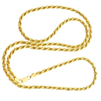 925 Zilveren Rope Chain 4 MM