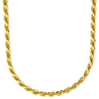 925 Zilveren Rope Chain 4 MM