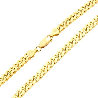 925 Silver Solid Miami Cuban Chain 6 MM