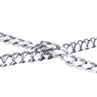 925 Silver Solid Miami Cuban Chain 10 MM