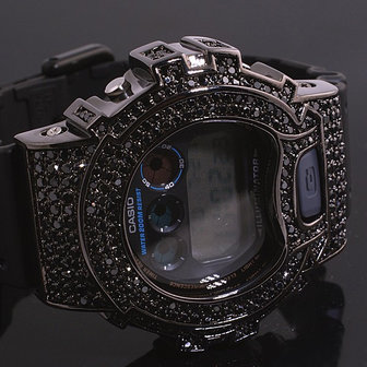 CUSTOM CASIO G-SHOCK WATCH 5.00CT SWAROVSKI