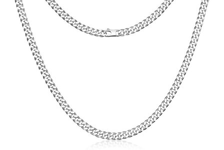 925 Zilveren Gourmet Ketting 5.0 MM