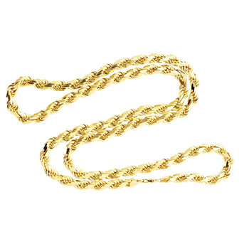 925 Zilveren Rope Chain 8 MM