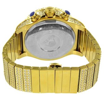 CLOXSTAR JR Stainless Steel Full Iced Out Watch GD
