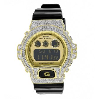 CUSTOM CASIO G-SHOCK WATCH 5.00CT SWAROVSKI