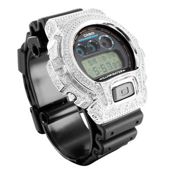 CUSTOM CASIO G-SHOCK WATCH 5.00CT SWAROVSKI