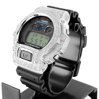 CUSTOM CASIO G-SHOCK WATCH 5.00CT SWAROVSKI