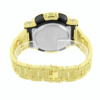 CUSTOM CASIO G-SHOCK WATCH 11.0 CT LAB MADE DIAMONDS