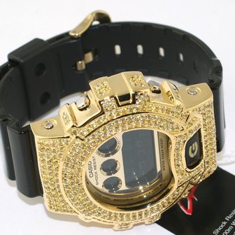 CUSTOM CASIO G-SHOCK WATCH 5.00CT SWAROVSKI