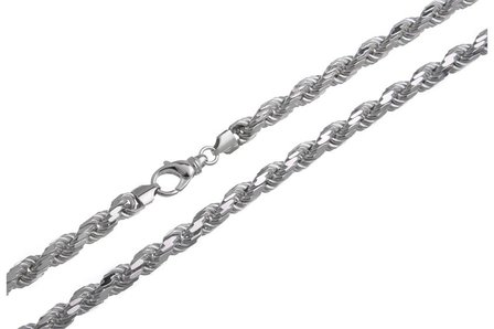 925 Silver Rope Chain 6.5 MM