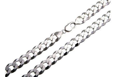 925 Silver Cuban Link Chain 12.0 MM