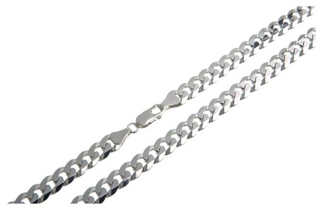 925 Silver Cuban Link Chain 7.5 MM