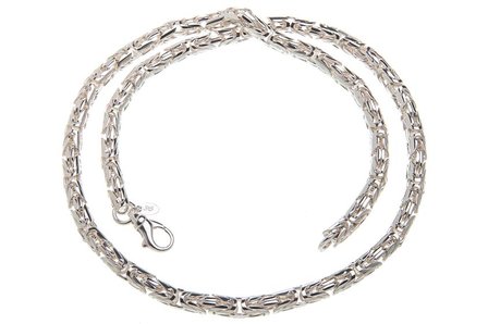 925 Silver Byzantine Chain Round 6.0 MM