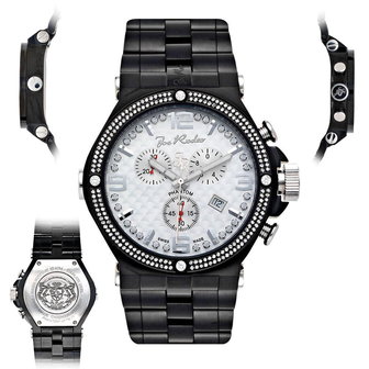 Joe Rodeo Diamanten Horloge - Phantom Zwart 2.25 ct