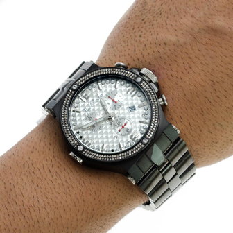 Joe Rodeo Diamond Watch - Phantom Black 2.25 ct