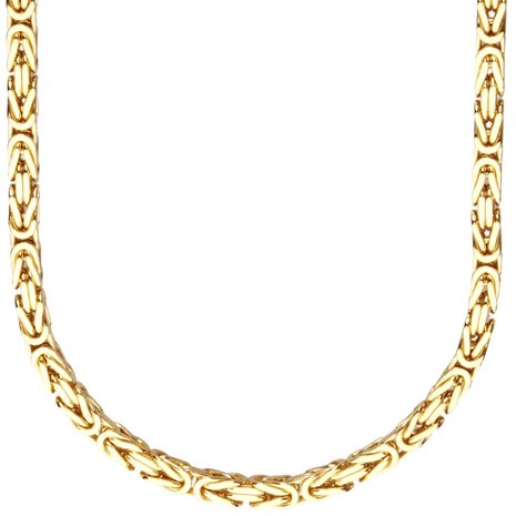 925 Sterling Silver Solid Byzantine Chain