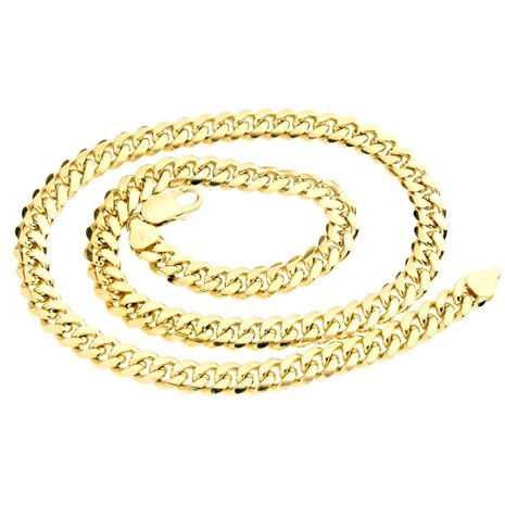 925 Zilveren Miami Cuban Chain 8 MM