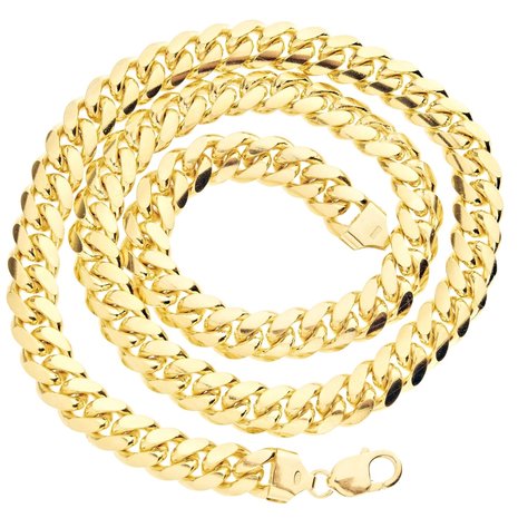 925 Zilveren Miami Cuban Chain 12 MM