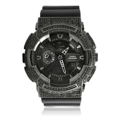 CUSTOM CASIO G-SHOCK WATCH 5.00CT SWAROVSKI