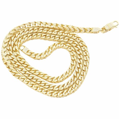 925 Zilveren Franco Tennis Chain - GD