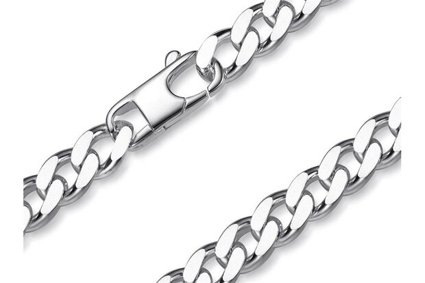 925 Silver Cuban Link Chain 8.0 MM