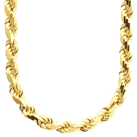 925 Zilveren Rope Chain 8 MM