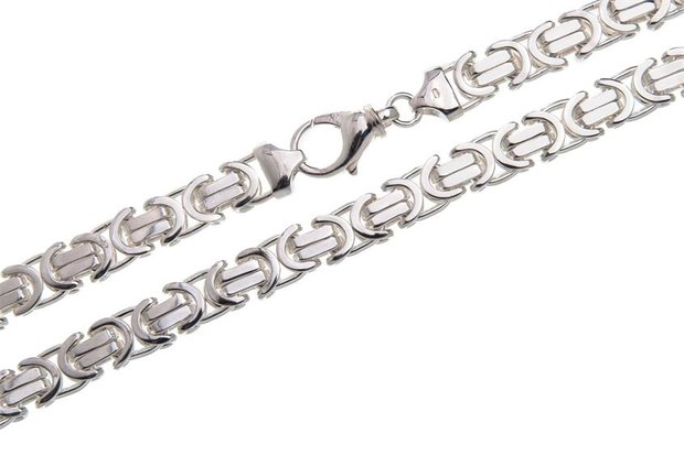 925 Silver Byzantine Chain Flat 11.0 MM