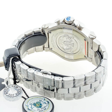 Joe Rodeo Diamanten Horloge - Phantom Zilver 2.25 ct
