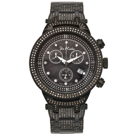 Joe Rodeo Diamond Watch - Master Black 4.75 ct