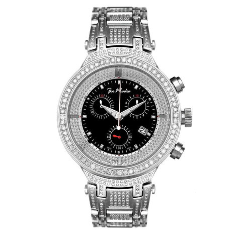 Joe Rodeo Diamond Watch - Master Silver 5.2 ct - Cloxstar