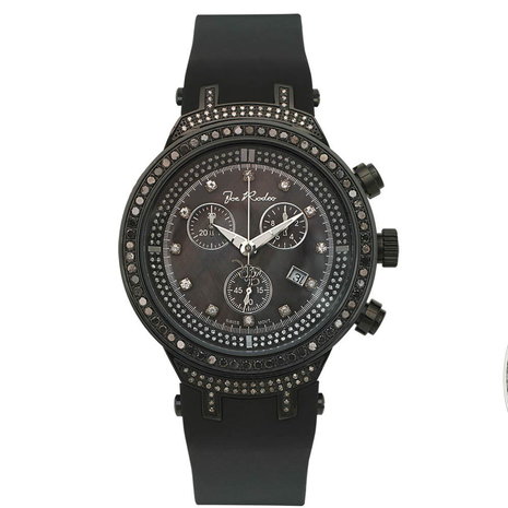 Joe Rodeo Diamond Watch - Master Black 2.65 ct