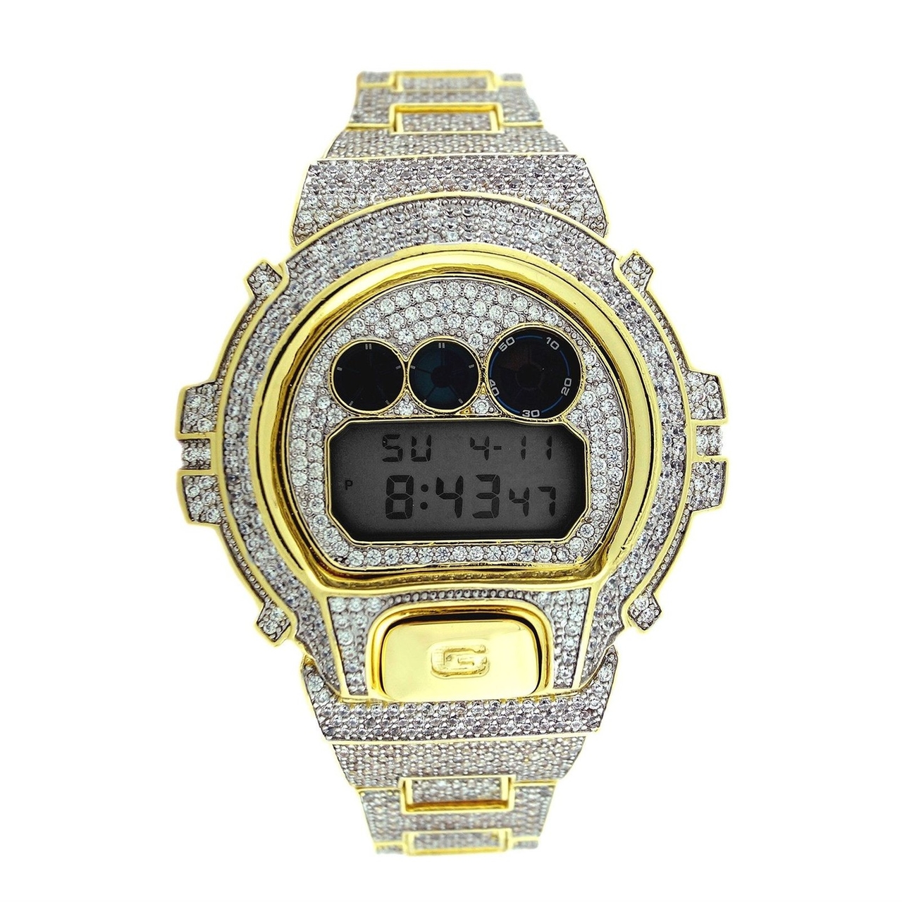 casio g shock iced out