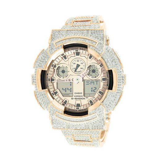 - Custom Casio G-Shock Watch Swarovski - Cloxstar.com - Jewelry & Watches