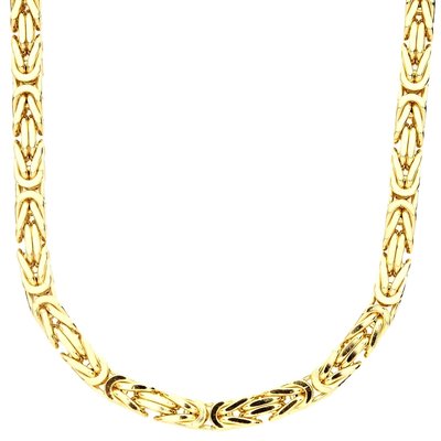 925 Sterling Silver Solid Byzantine Chain