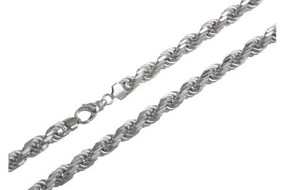 925 Silver Rope Chain 8.0 MM