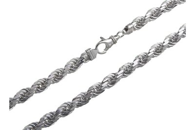 925 Silver Rope Chain 9.5 MM