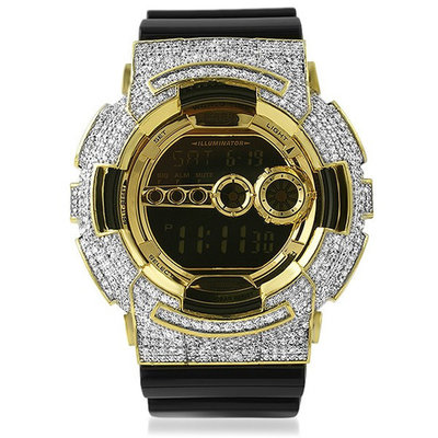 CUSTOM CASIO G-SHOCK WATCH 5.00CT SWAROVSKI