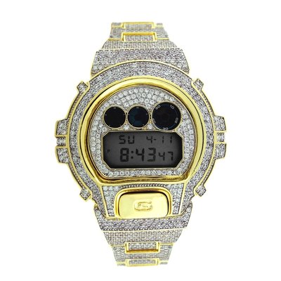 CUSTOM CASIO G-SHOCK WATCH 12.00CT SWAROVSKI