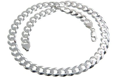 925 Silver Cuban Link Chain 10.0 MM