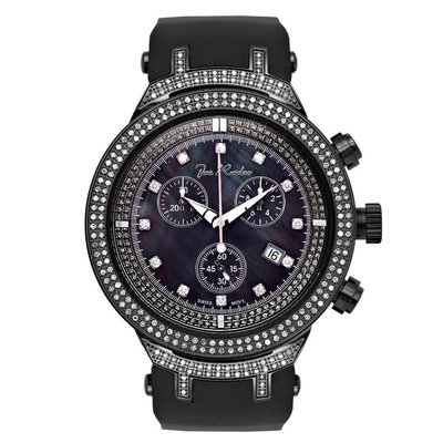 Joe Rodeo Diamanten Horloge - Master Zwart 2.2 ct